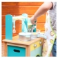 Andreu toys Прованс - голяма синя кухня с аксесоари Продукт Andreu toys Прованс - голяма синя кухня с аксесоари - 2 - BG Hlapeta